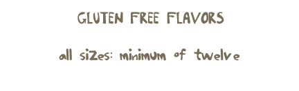 gluten free flavors