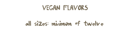 vegan flavors